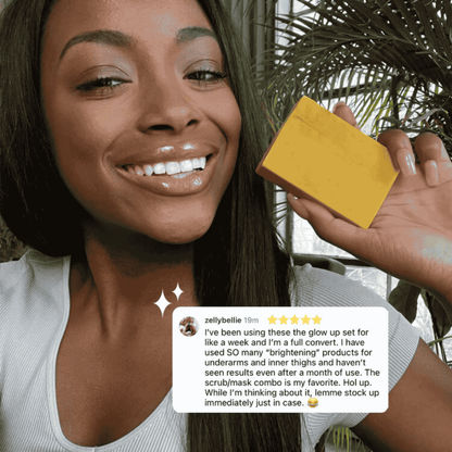 Glow Up - Lemon Turmeric & Kojic Acid Soap